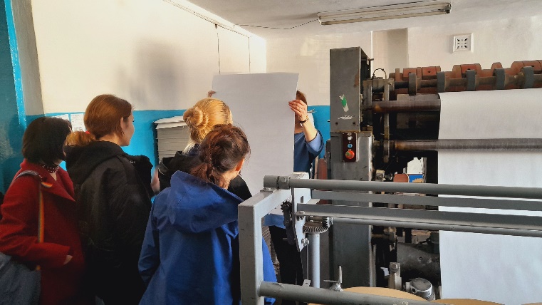 В РАМКАХ ПРОЕКТА «ГЕНИЙ МЕСТА» ПРОШЛА ЭКСКУРСИЯ В РЕДАКЦИЮ РАЙОННОЙ ГАЗЕТЫ