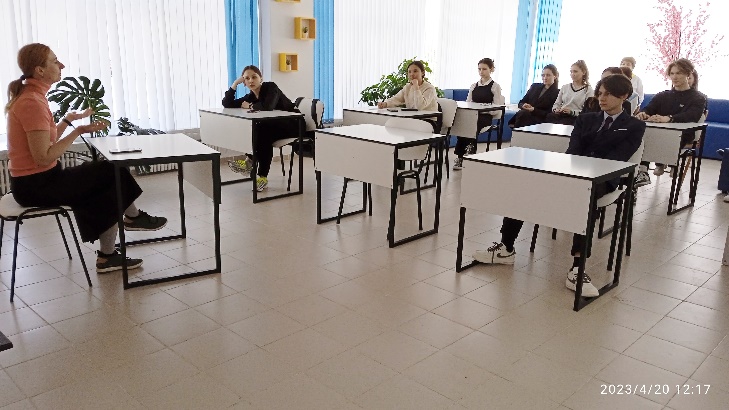 Встреча с журналистом информационного агентства «Регнум» Александрой Майер