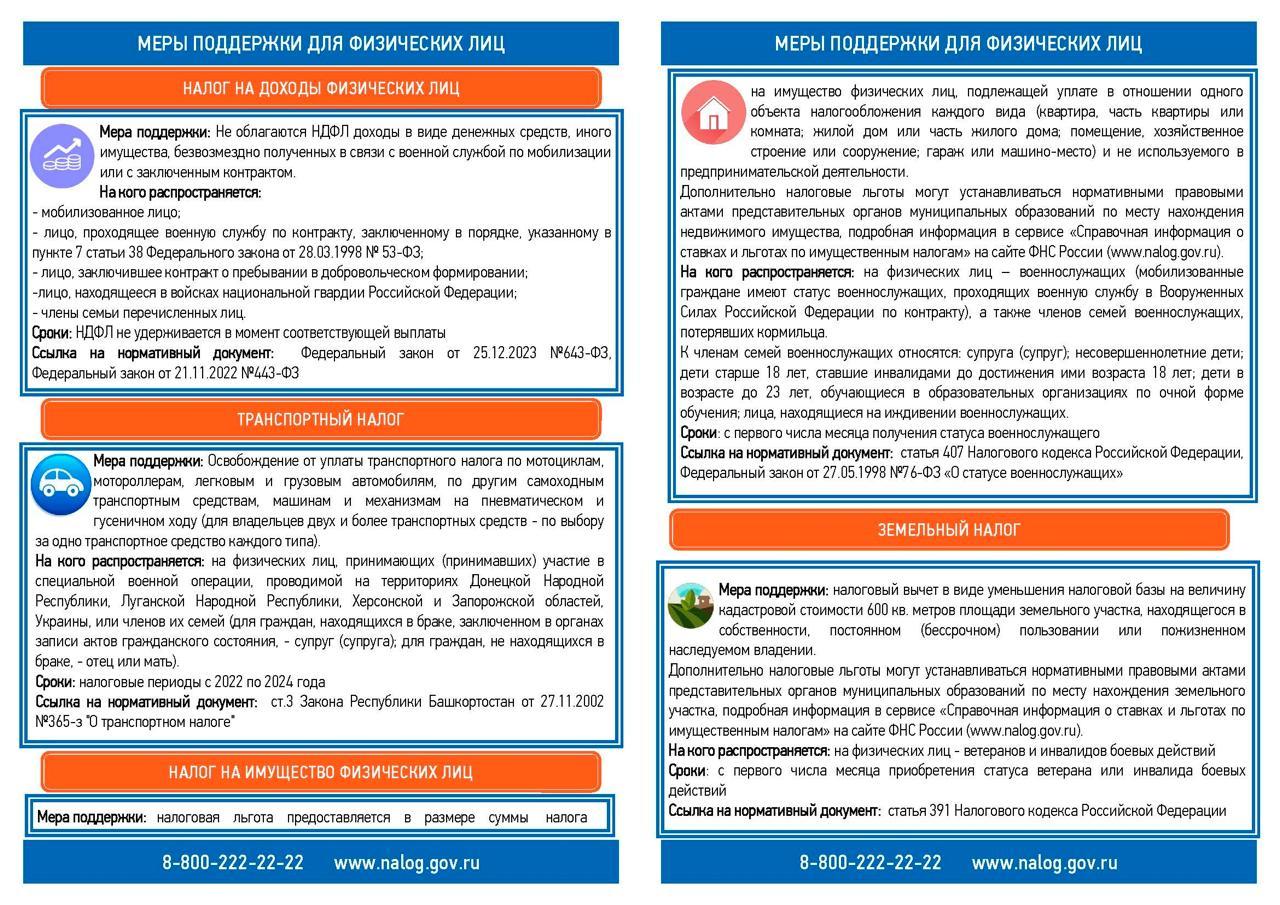 Льготы для участников СВО